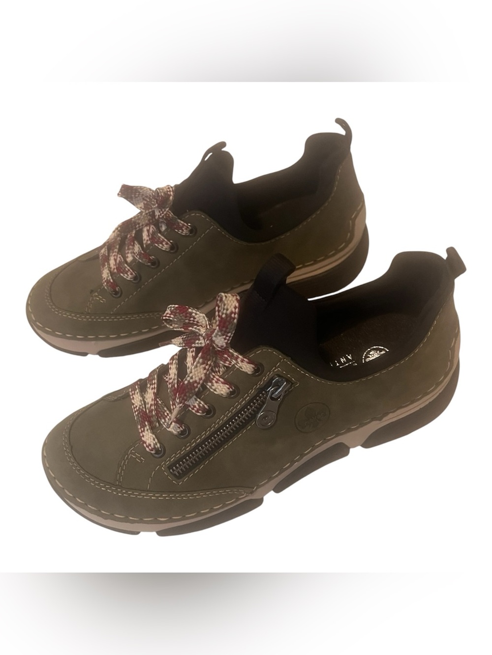 RIEKER Women’s 45973 Angela Sneaker Liane/Black Size 8/40 NWT MSRP $135 No Box - Picture 13 of 16